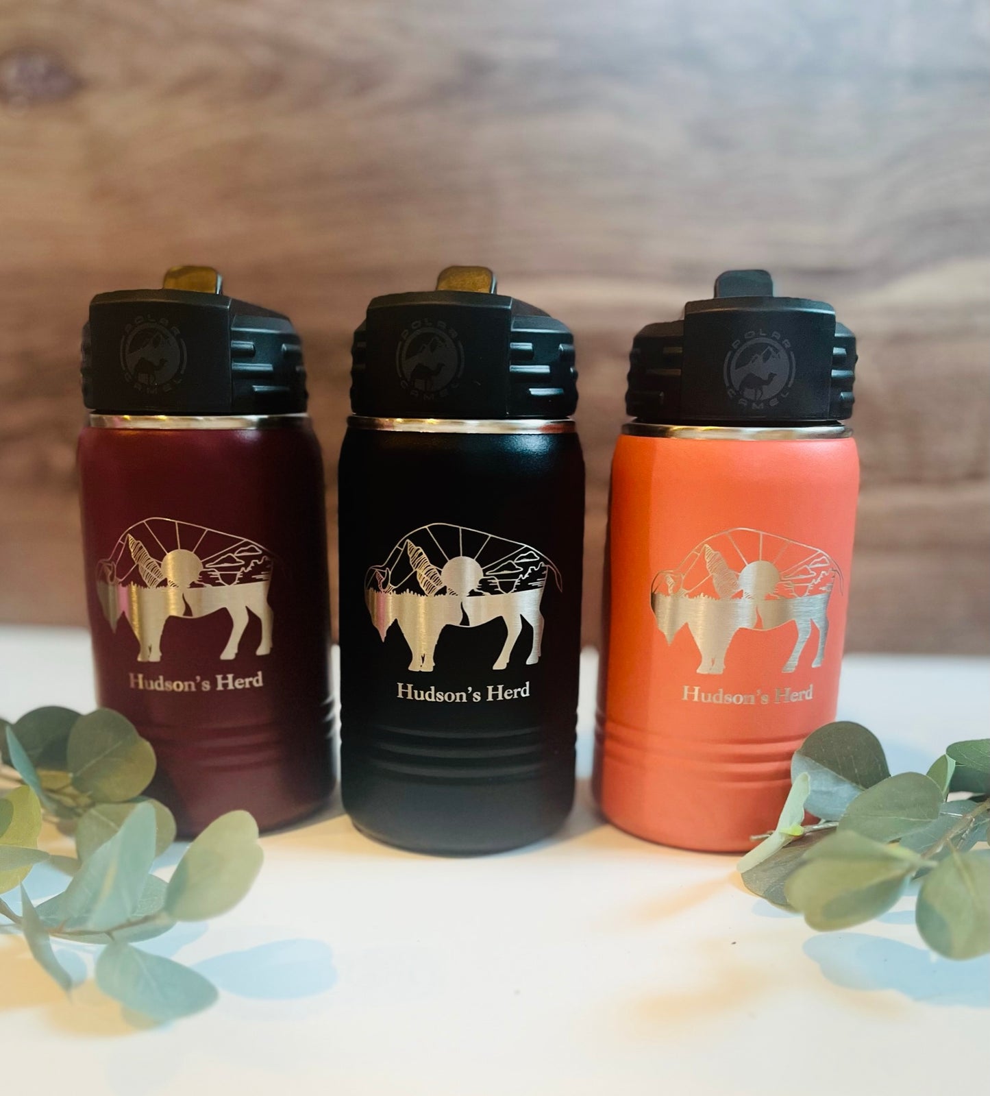 Hudson's Herd Kid Water Bottles