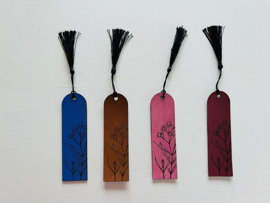 Simple Floral Bookmark