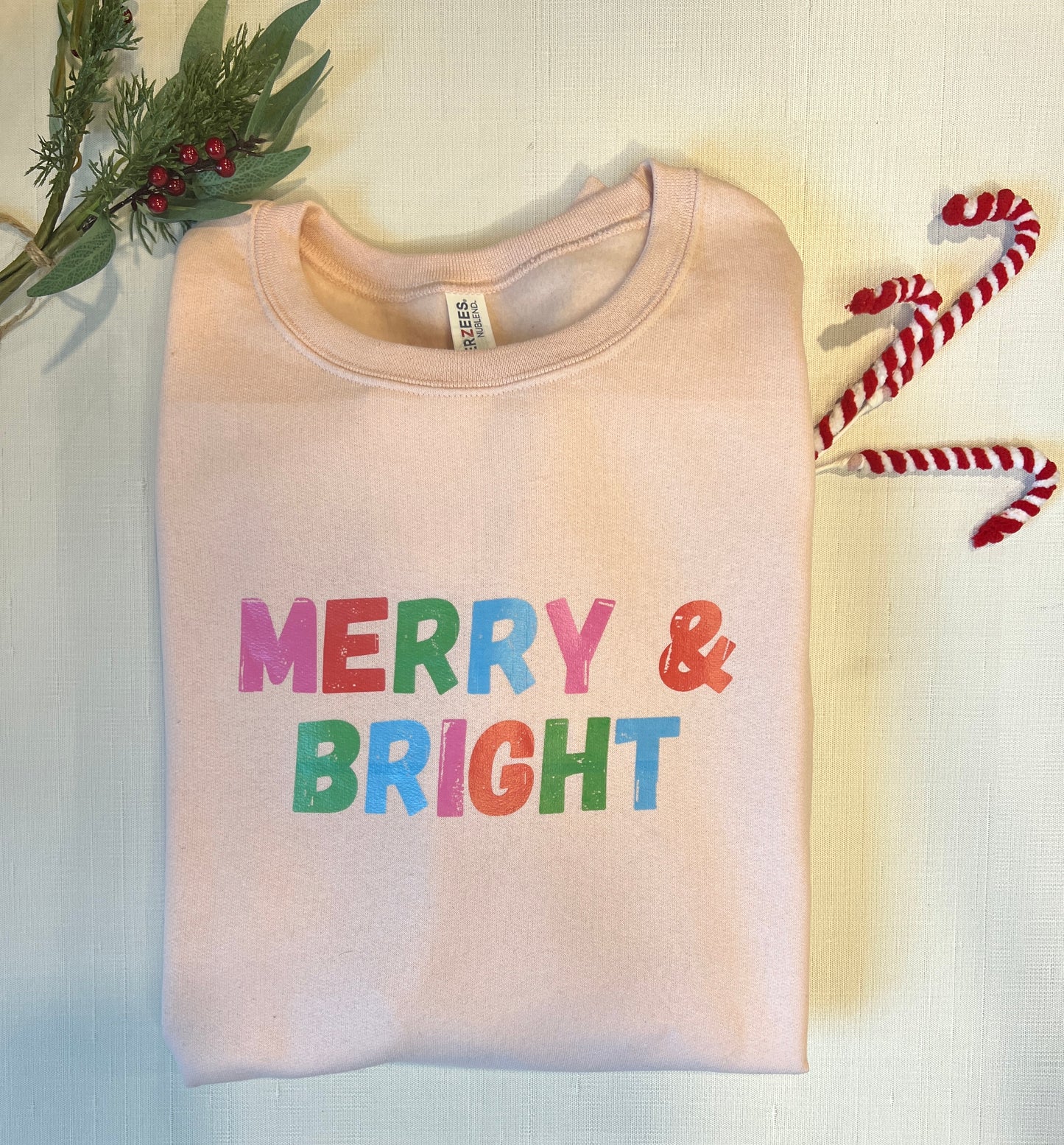 Merry and Bright Crewneck