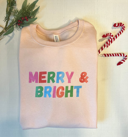 Merry and Bright Crewneck