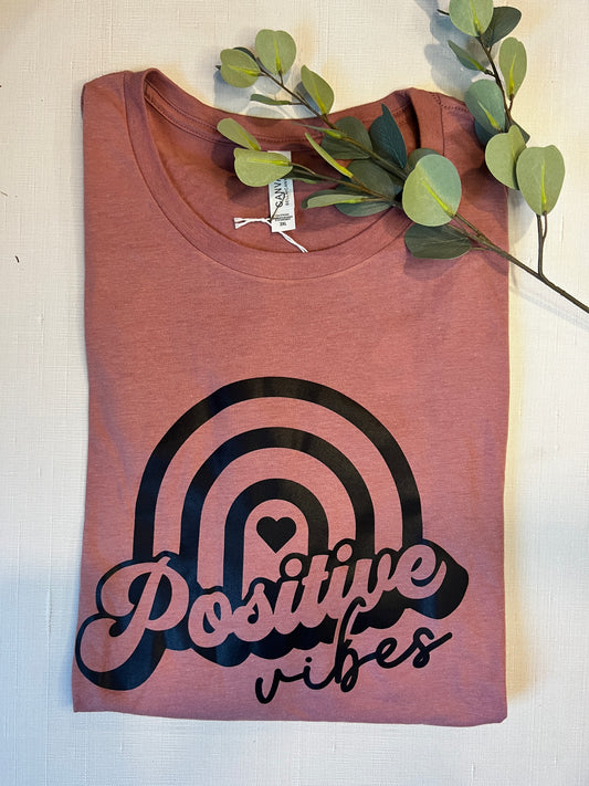 Positive Vibes Graphic Tee