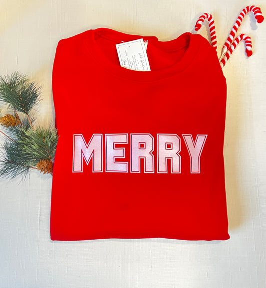 MERRY Crewneck Sweatshirt